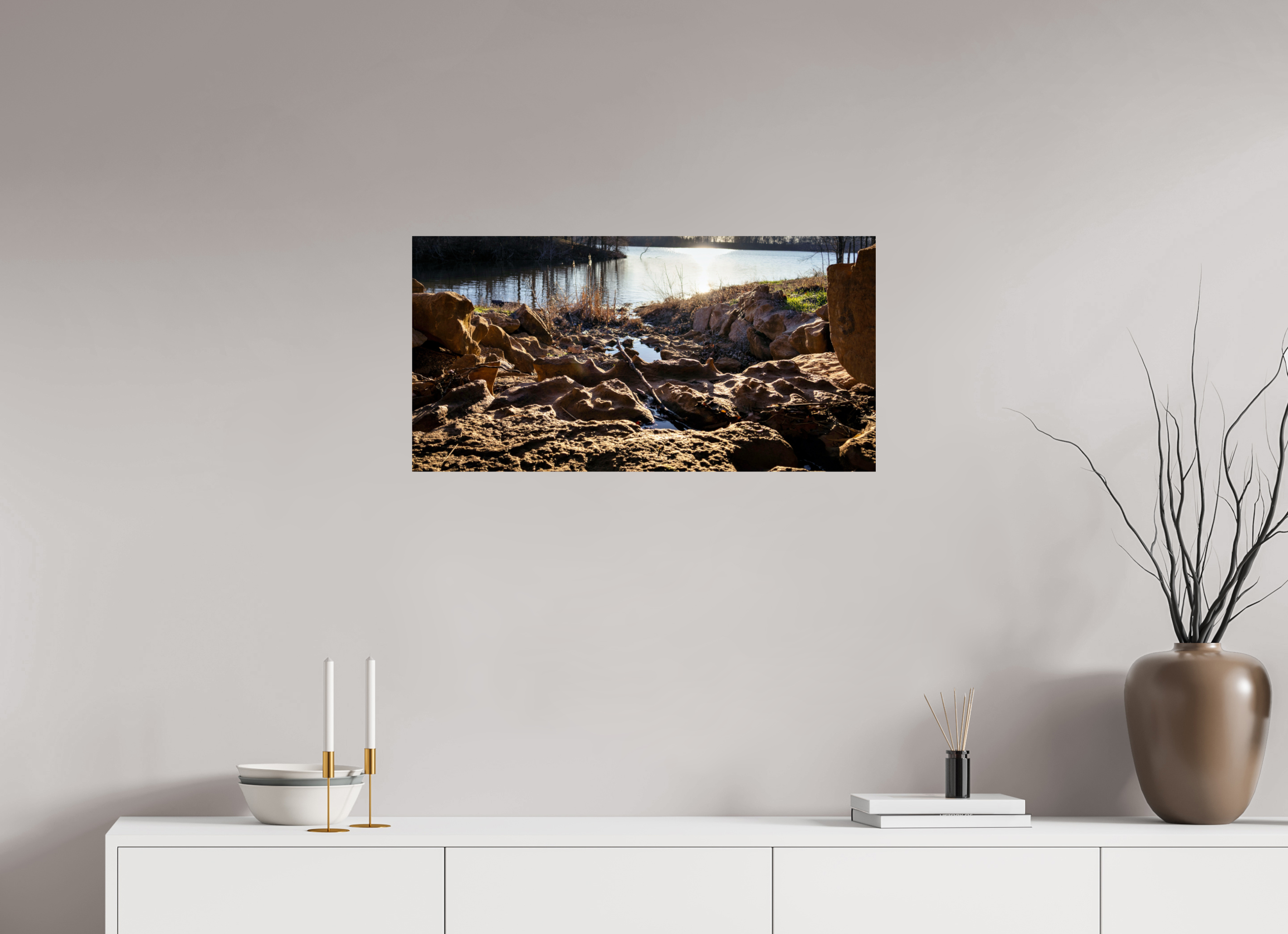 31.5 x 16″, Photo Print On Fuji Crystal DP II Small Rock Creek
