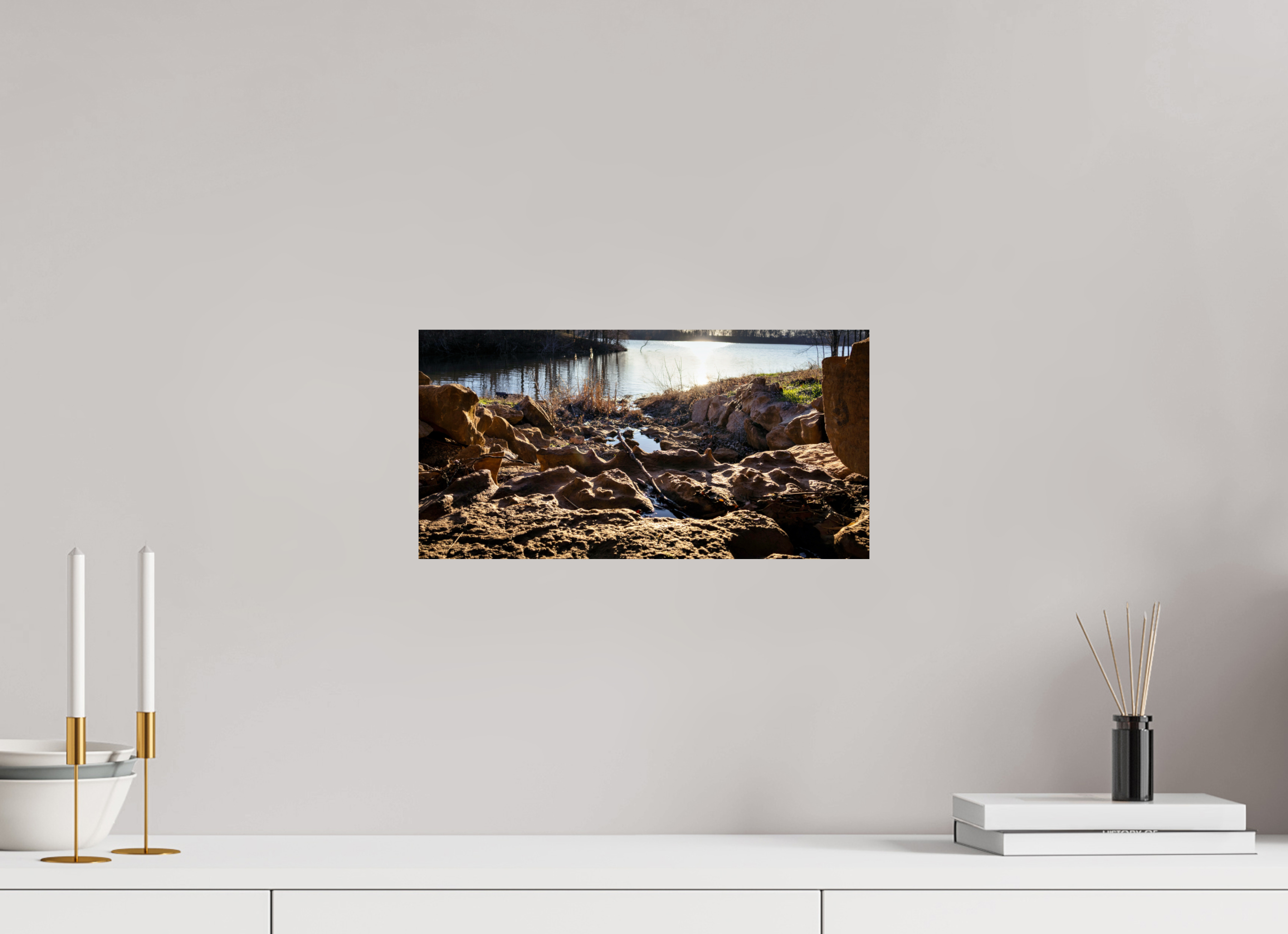 15.7 x 8″, Photo Print On Fuji Crystal DP II Small Rock Creek